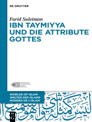 cover image of Ibn Taymiyya und die Attribute Gottes